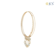 Elegance Smiley Gold Bracelet_JGB4058