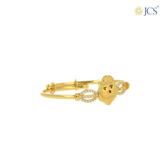 Baby Lion Gold Bracelet_JGB4066