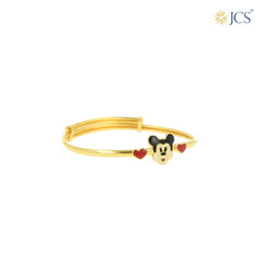 Baby Mickey Gold Bracelet_JGB4067