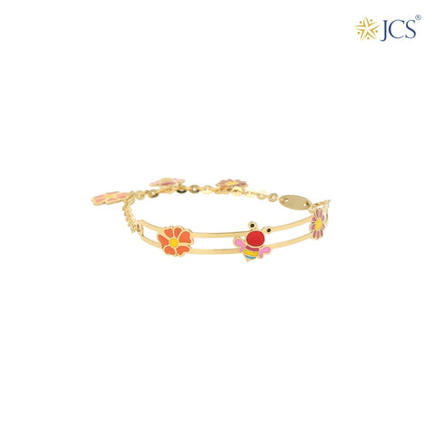 Gardenia Baby Gold Bracelet_JGB4086