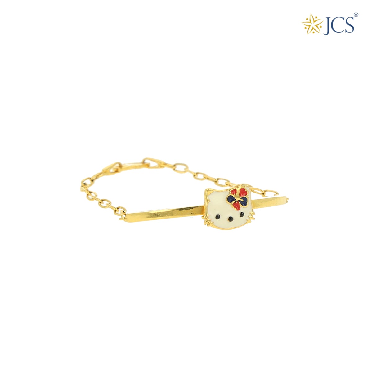 Sree Kumaran | 22K Gold Flower Casting Baby Bracelet