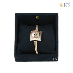 Squared Gold Bracelet_JGB4091