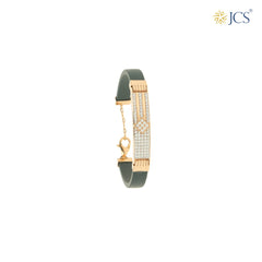 Clasped Gold Bracelet_JGB4094