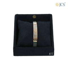 Clasped Gold Bracelet_JGB4094