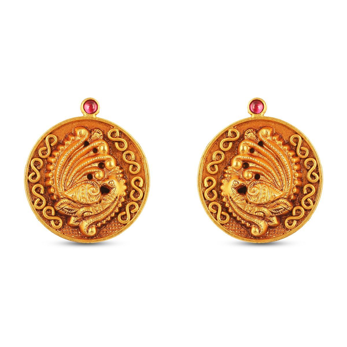 Narmadha Gold Earring _JGE3016