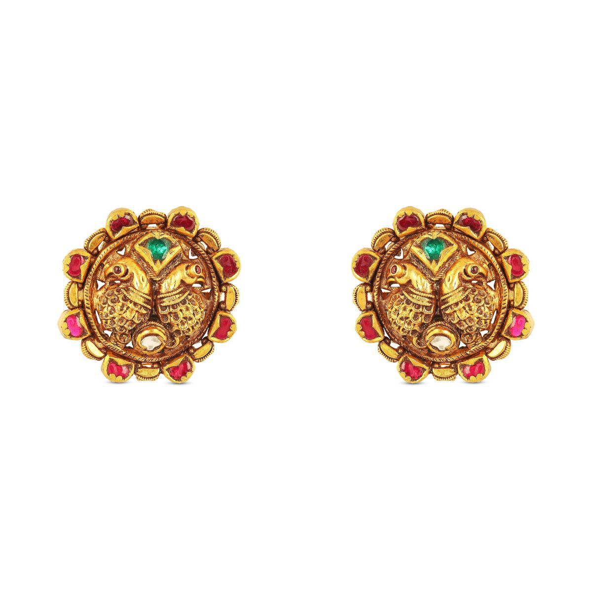 Kamya Gold Earring _JGE3020