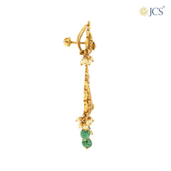 Luminous Gold Earring_JGE3037