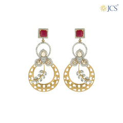 Atractiva Gold Earring_JGE3048