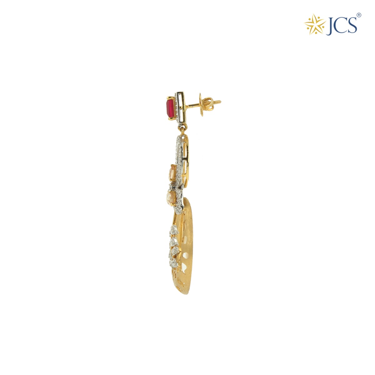 Atractiva Gold Earring_JGE3048
