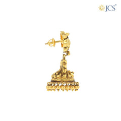 Aishwarya Gold Jhumka_JGJ3017