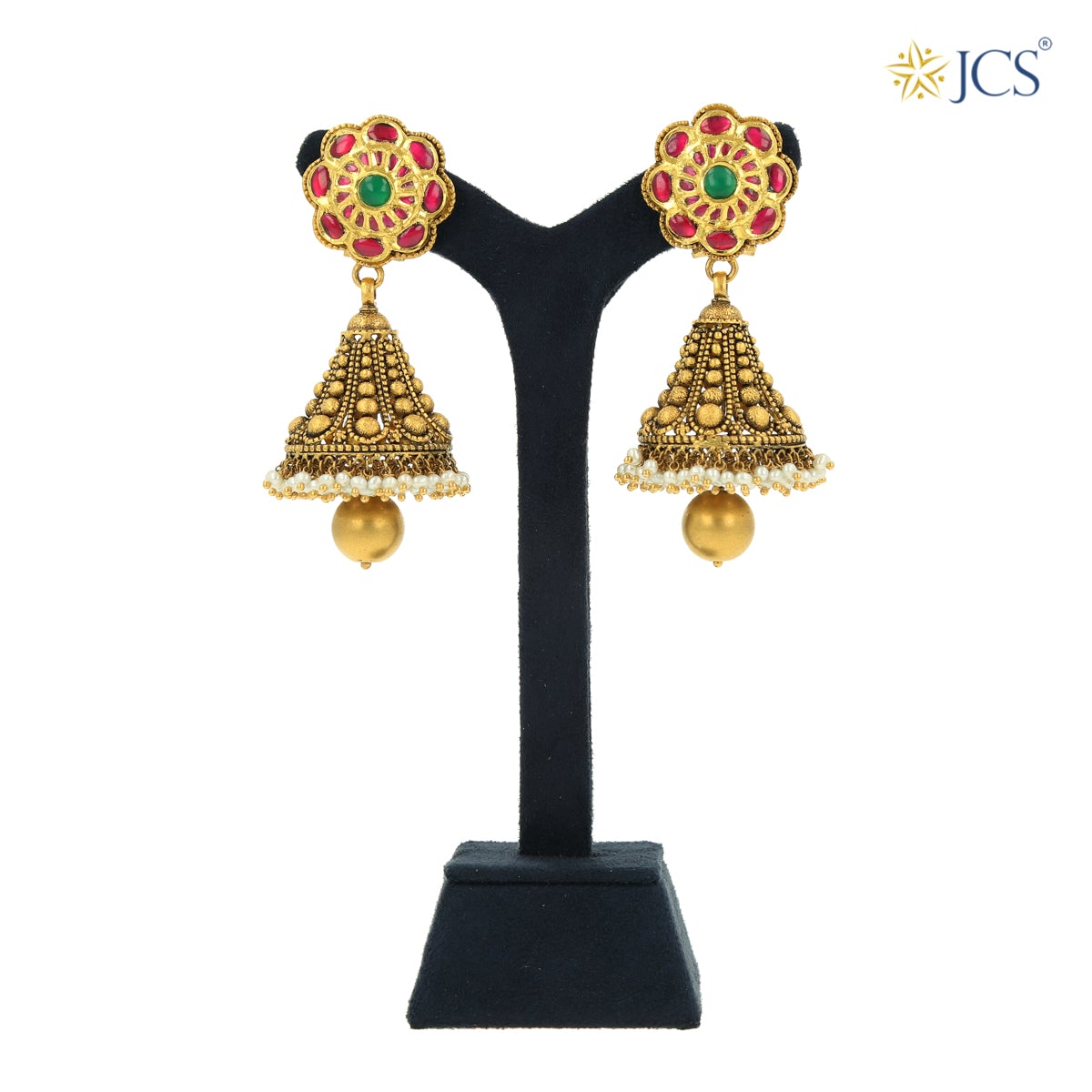 Navina Gold Jhumka_JGJ3019