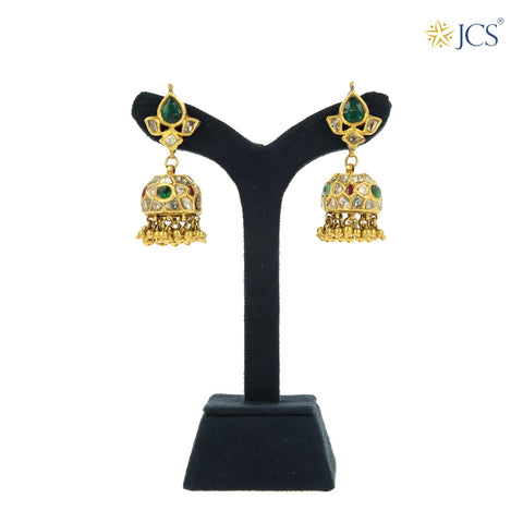 Priyaradhna Gold Jhumka_JGJ3020