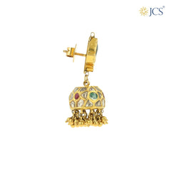 Priyaradhna Gold Jhumka_JGJ3020