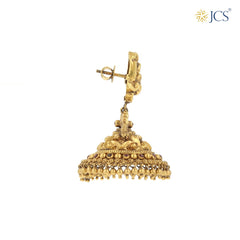 Mhor Gold Jhumka_JGJ3023