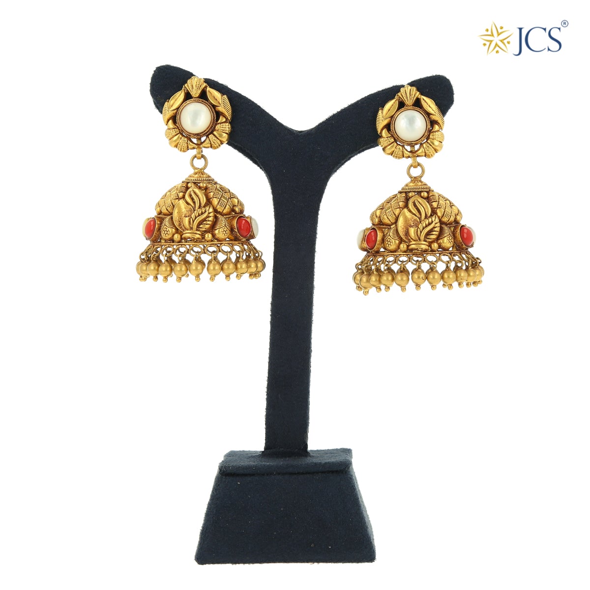 Bhagha Gold Jhumka_JGJ3027