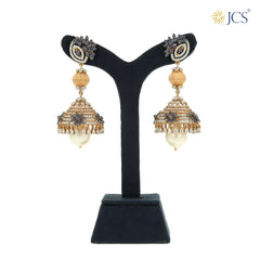 Rochna Gold Jhumka_JGJ3028