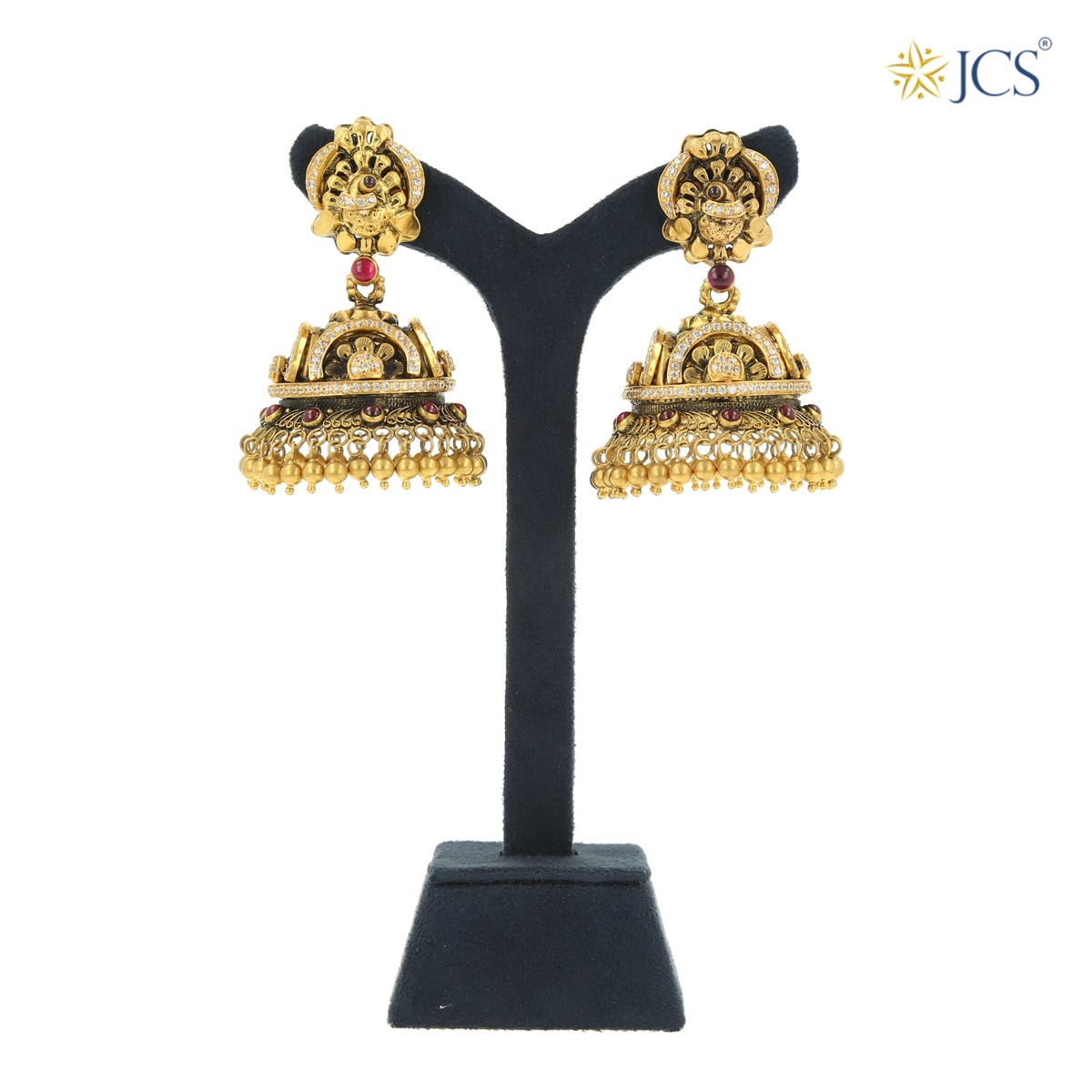 Mhoriya Gold Jhumka JGJ3033 JCS JEWEL CREATIONS