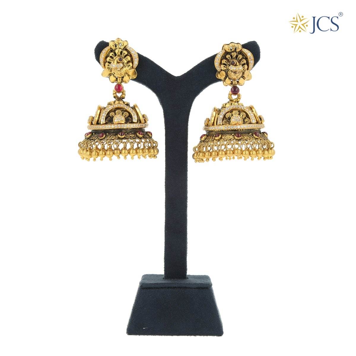 Mhoriya Gold Jhumka_JGJ3033