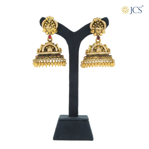 Mhoriya Gold Jhumka_JGJ3033