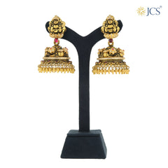 Goddess Lakshmi Gold Jhumka_JGJ3034