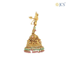 Radhya Gold Jhumka_JGJ3035