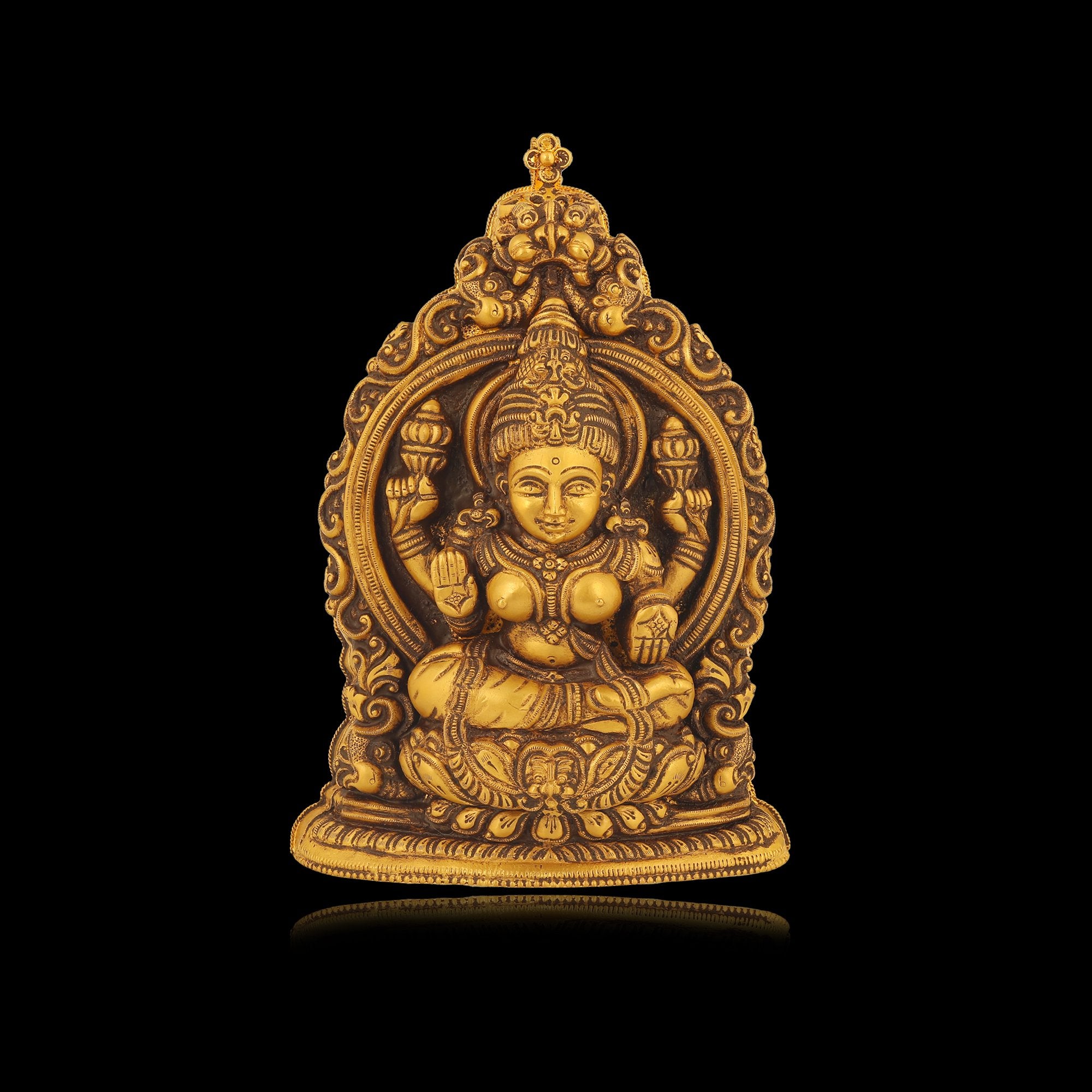 Goddess Lakshmi Statue Kavasam_JGM8001