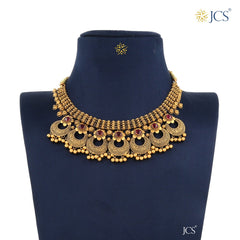 Raoofa Gold Necklace_JGN5036