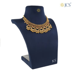 Raoofa Gold Necklace_JGN5036