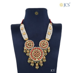 Maharani Gold Necklace Set_JGN5039