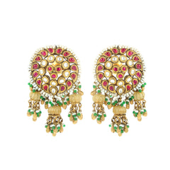 Maharani Gold Necklace Set_JGN5039