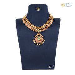 Elegant Gold Necklace_JGN5042