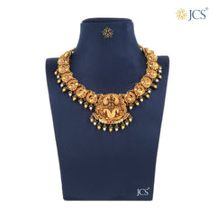 Peacock Gold Necklace_JGN5043