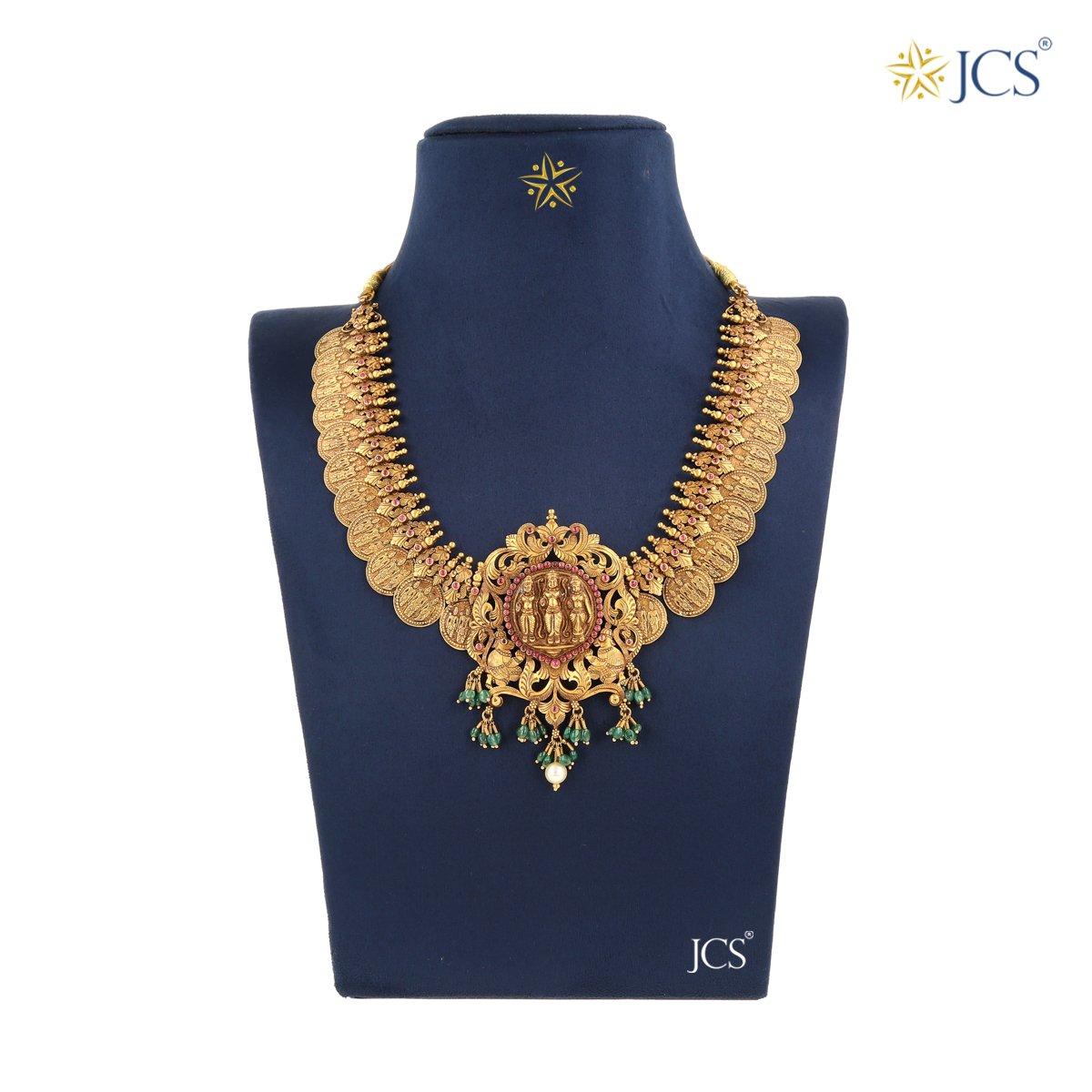 Royal Temple Gold Necklace_JGN5044