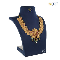 Royal Temple Gold Necklace_JGN5044