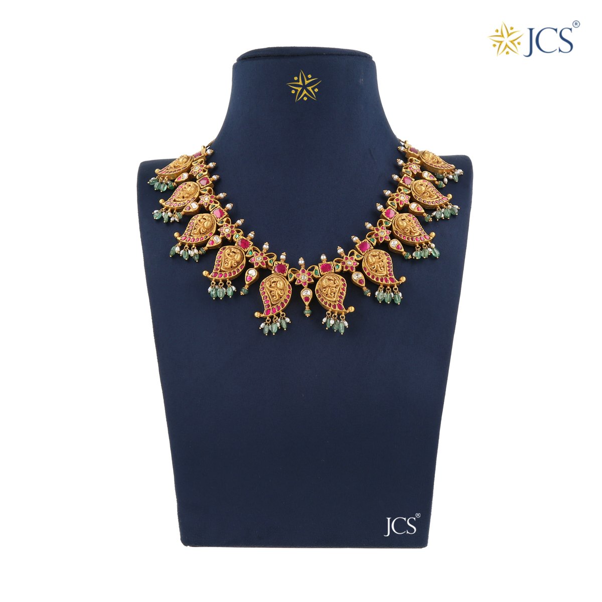 Rima Gold Necklace_JGN5046