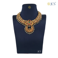 Nethra Gold Necklace_JGN5047