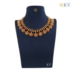 Goddess Gajalakshmi Necklace_JGN5050