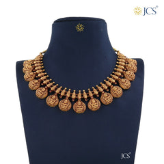 Goddess Gajalakshmi Necklace_JGN5050