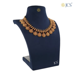 Goddess Gajalakshmi Necklace_JGN5050