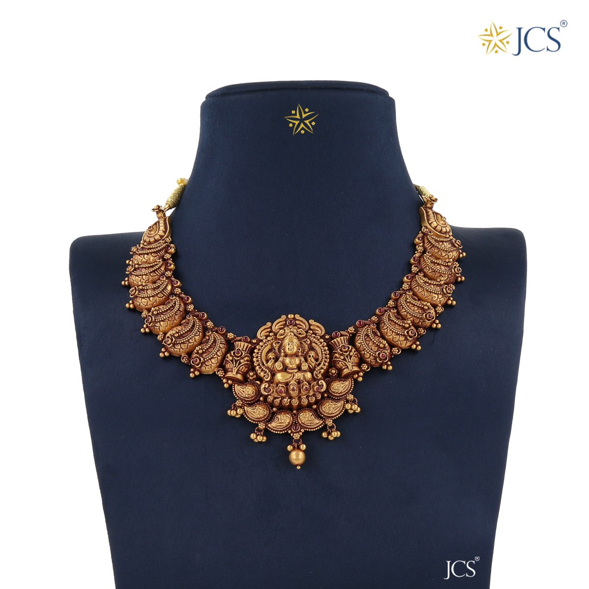 Goddess Gajalakshmi Necklace JGN5051 JCS JEWEL CREATIONS