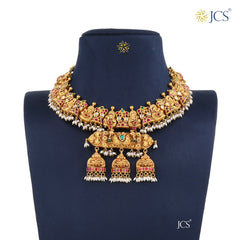 Latha Gold Necklace_JGN5059