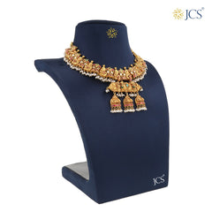 Latha Gold Necklace_JGN5059