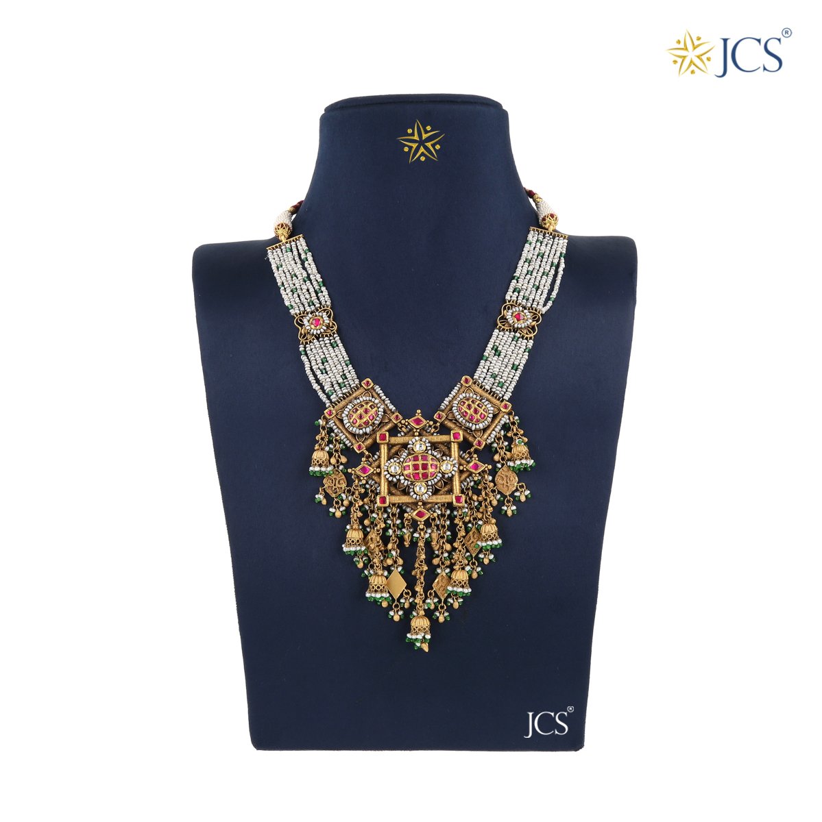 Tahira Gold Necklace Set_JGN5062