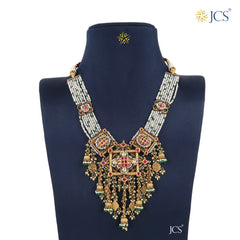 Tahira Gold Necklace Set_JGN5062