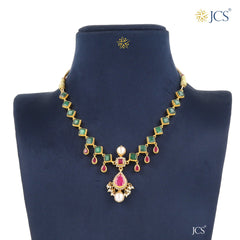 Rouge Gold Necklace_JGN5063