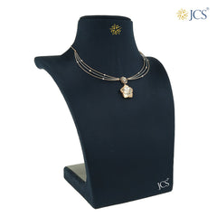 Simple Flora Gold Necklace Set_JGNS5015