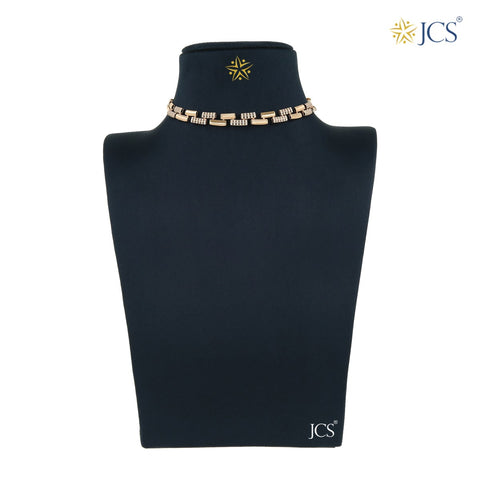 Simple Gold Choker Set_JGNS5024