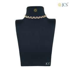 Simple Gold Choker Set_JGNS5024