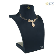 Lucy Gold Necklace Set_JGNS5025