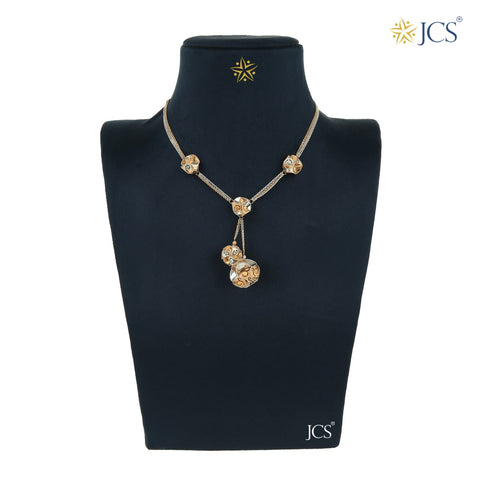 Saraha Gold Necklace Set_JGNS5031